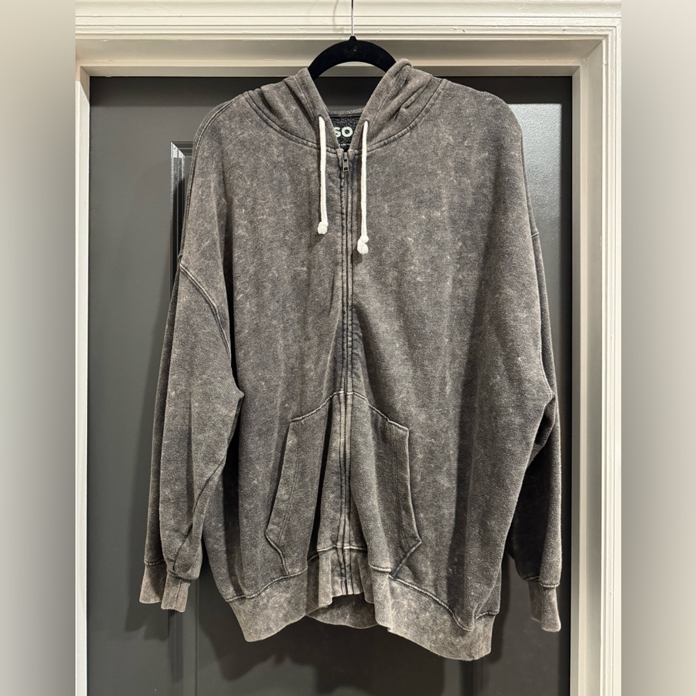 SO mineral wash hoodie